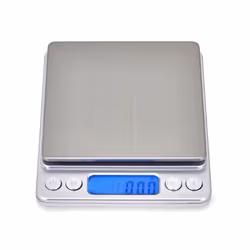 Livoo DOM474 bilancia da cucina Acciaio inox Superficie piana Rettangolo Bilancia da cucina elettronica - Vista aggiuntiva 3