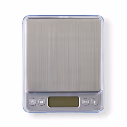 Livoo DOM474 bilancia da cucina Acciaio inox Superficie piana Rettangolo Bilancia da cucina elettronica - Vista aggiuntiva 5