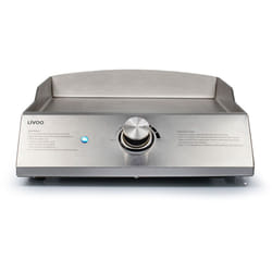 Plancha elettrica in acciaio inox - DOC292 Livoo