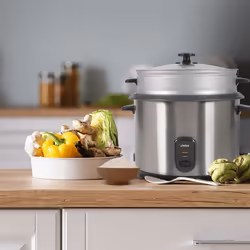 Livoo DOC293 cuoci riso 2,8 L 1000 W Nero, Acciaio inox - Vista aggiuntiva 2