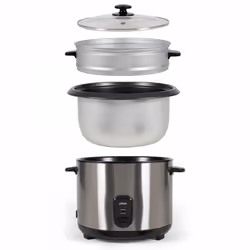 Livoo DOC293 cuoci riso 2,8 L 1000 W Nero, Acciaio inox - Vista aggiuntiva 4
