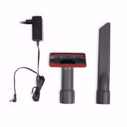 Livoo DOH138 scopa elettrica Aspirapolvere a bastone Batteria Secco HEPA Senza sacchetto 0,55 L 150 W Grigio, Rosso 2,2 Ah - Vista aggiuntiva 7