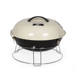Livoo - barbecue a carbonella 38 cm beige - DOC301
