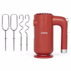 Livoo DOP243R sbattitore Sbattitore manuale 250 W Rosso - Vista aggiuntiva 2