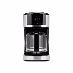 Caffettiera con filtro programmabile 15 tazze 900w nera DOD208 di LivooQuesta caffettiera elettrica programmabile è ideale pe ...