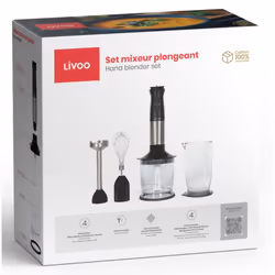 Livoo DOP246 frullatore 0,7 L Frullatore ad immersione 800 W Nero - Vista aggiuntiva 6