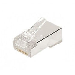 Hypertec 920850-HY cavo di collegamento RJ45 Metallico, Trasparente