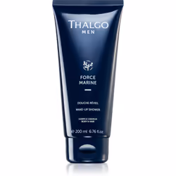 Il gel doccia Thalgo Force Marine Wake-Up Shower rende l'igiene quotidiana un'esperienza unica e rinfrescante.