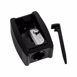 Peggy Sage 130283, Universale, Temperamatite con un foro, Nero, Germania, 1 pz