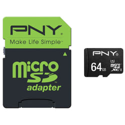 PNY 64GB High Performance MicroSDXC 80MB/s UHS-I Classe 10