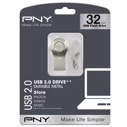 PNY Attaché i 32 GB unità flash USB USB tipo A 2.0 Oro - Vista aggiuntiva 4