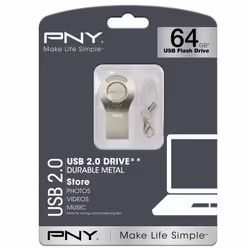 PNY Attaché i 64 GB unità flash USB USB tipo A 2.0 Oro - Vista aggiuntiva 4