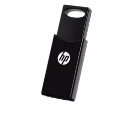 HP v212w, 32 GB, USB tipo A, 2.0, 14 MB/s, Lamina di scorrimento, Nero