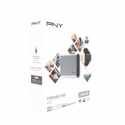 PNY Elite 240 GB USB tipo-C 3.2 Gen 1 (3.1 Gen 1) Argento - Vista aggiuntiva 4