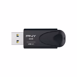 PNY Attaché 4 unità flash USB 64 GB USB tipo A 3.2 Gen 1 (3.1 Gen 1) Nero - Vista aggiuntiva 4