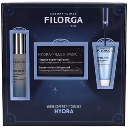 Il Filorga Xmas Coffret Hydra offre un trattamento completo per una pelle intensamente idratata e rimpolpata. Comprende siero ...