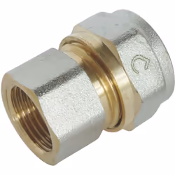 Somatherm for you - / 3717-16-15 - raccordo diritto & agrave, multilayer tubo di compressione & oslash, 16 - femmina 15/21 1/ ...