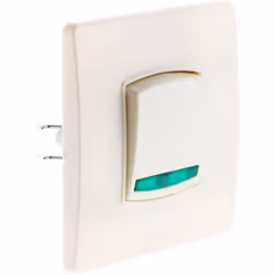 Pronto da installare - Compatibile con le scatole da incasso standard - Fissaggio a vite e a griffe (forniti) Nessuna vite ap ...