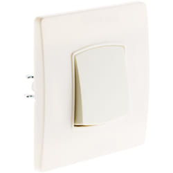 Zenitech - Diwone - Pulsante Morsetto Auto Viti + Graffette Diwone Bianco