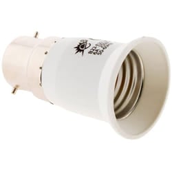Zenitech - Adattatore da presa Zenith B22 maschio a presa E27 femmina