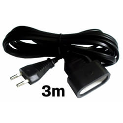 Prolunga elettrica domestica l. 3 m Zenitech Zenitech