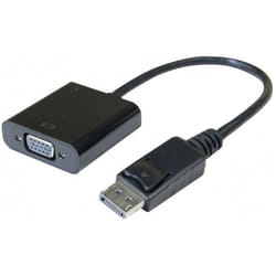 CUC Exertis Connect 127397 cavo e adattatore video 0,095 m VGA (D-Sub) DisplayPort Nero