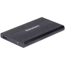 Dexlan 738308, Box esterno HDD/SSD, 2.5", SATA, 5 Gbit/s, Collegamento del dispositivo USB, Nero