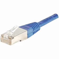 Connect 854124, 1 m, Cat5e, F/UTP (FTP), RJ-45, RJ-45, Blu