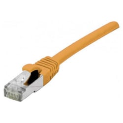 CUC Exertis Connect 858529 cavo di rete Arancione 0,15 m Cat6a S/FTP (S-STP)