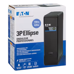 Eaton 3P Ellipse 700 gruppo di continuità (UPS) Standby (Offline) 0,7 kVA 420 W 4 presa(e) AC - Vista aggiuntiva 5