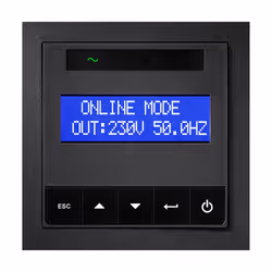Eaton 9E6KIR gruppo di continuità (UPS) Doppia conversione (online) 6 kVA 5400 W 1 presa(e) AC - Vista aggiuntiva 6