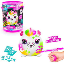 Canal Toys Airbrush Plush Neon Squish Pals Paint Can