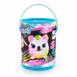 Canal Toys Airbrush Plush Neon Squish Pals Paint Can