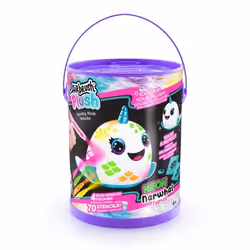 Canal Toys Airbrush Plush Neon Squish Pals Paint Can