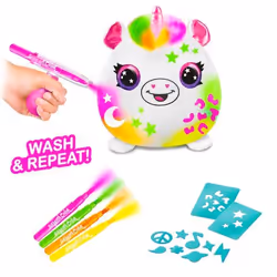 Canal Toys Airbrush Plush Neon Squish Pals Paint Can - Vista aggiuntiva 5