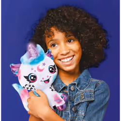 Canal Toys Airbrush Plush Light-Up Cosmic Unicorn - Vista aggiuntiva 6