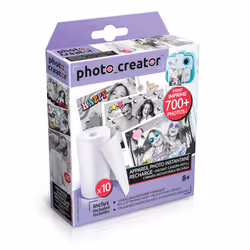 Canal Toys Photo Creator Instant Camera, Termica diretta, Bianco, 330 g, 10 pz, 30 mm, 120 mm