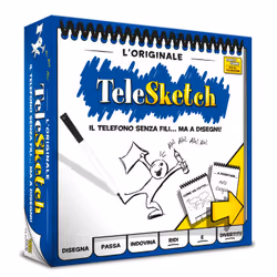 Asmodee Telesketch, Gioco da tavolo, Festa, 12 anno/i, 15 min