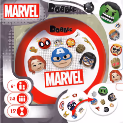 Asmodee Dobble Marvel Emoji Dobble Marvel Emoji Carta da gioco - Vista aggiuntiva 5