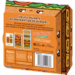 Asmodee Burger ASAP 15 min Carta da gioco Abbinamento - Vista aggiuntiva 4