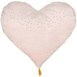 Atmosphera - Cuscino a cuore rosa per bambini 40 x 45 cm créateur d'intérieur