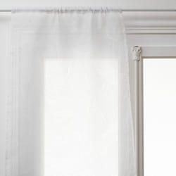 Atmosphera - Set di 2 tende bianche feuille 60x120cm créateur d'intérieur