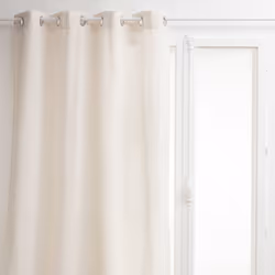 Tenda "aska" beige 140x260cm - Atmosphera createur d'interieur. Colore : Beige. Materiale principale : Polyester. Lunghezza : ...