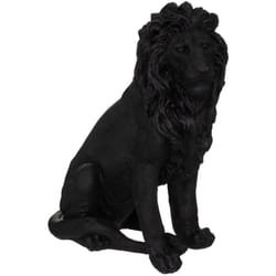 Atmosphera - Statuetta di leone nero h52cm créateur d'intérieur
