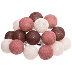 Atmosphera - Ghirlanda a led 16 palline dune d3,5cm créateur d'intérieur