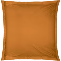 Fodera per cuscino "carina" in cotone 63x63cm giallo cumino - Atmosphera createur d'interieur. Colore : Moutarde. Materiale p ...