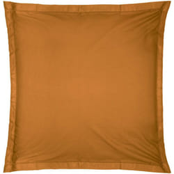 Atmosphera - Fodera per cuscino carina in cotone 63x63cm giallo cumino créateur d'intérieur