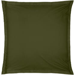 Atmosphera - Fodera per cuscino carina in cotone 63x63cm verde cachi créateur d'intérieur