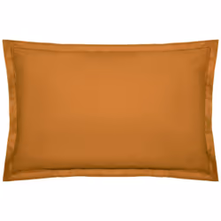 Fodera per cuscino "carina" in cotone 50x70cm giallo cumino - Atmosphera createur d'interieur. Colore : Moutarde. Materiale p ...