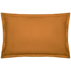 Atmosphera - Fodera per cuscino carina in cotone 50x70cm giallo cumino créateur d'intérieur